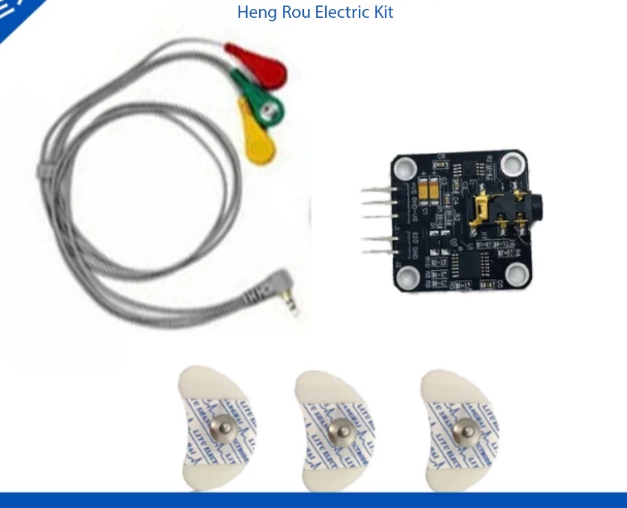 Muscle Sensor Emg - Zestaw czujników mięśniowych EMG KIT0012 dla