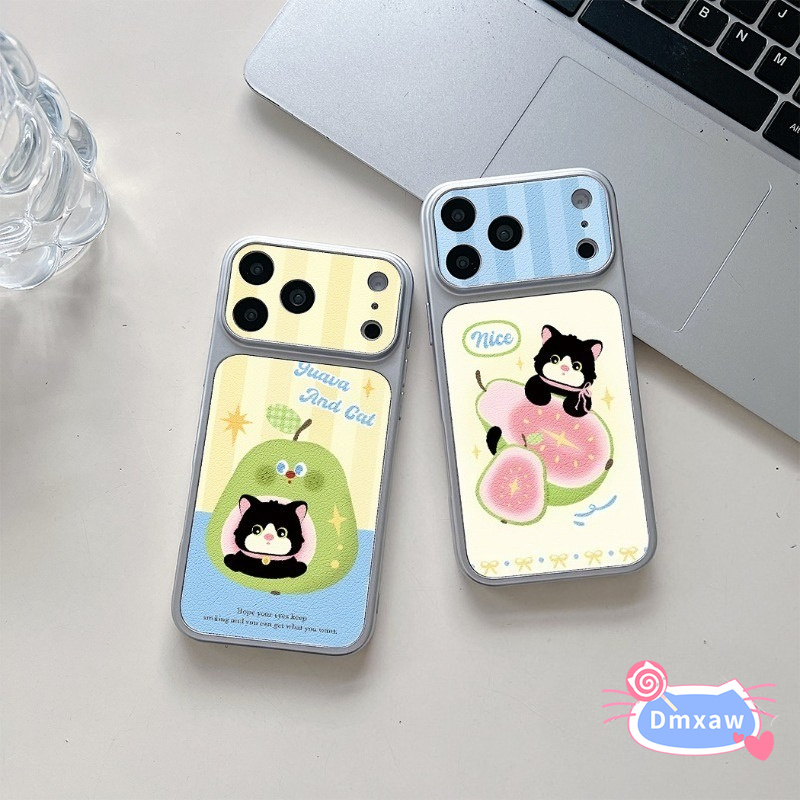 Skórzane etui Guava Black Cat  – Vivo Y28 recenzja i cena