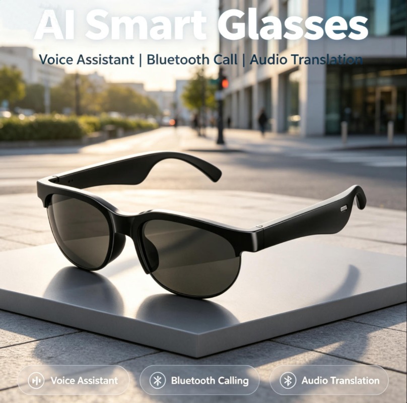 Inteligentne okulary Bluetooth – Smart Glasses Lens recenzja i cena