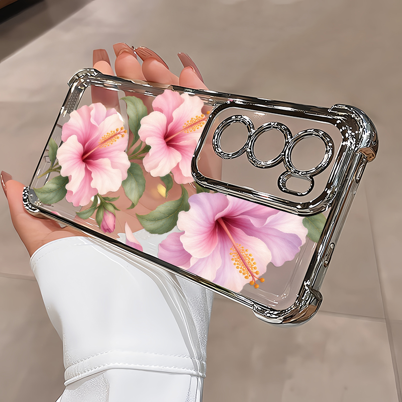 Etui z wzorem różowych kwiatów – Oppo Reno 12 recenzja i cena