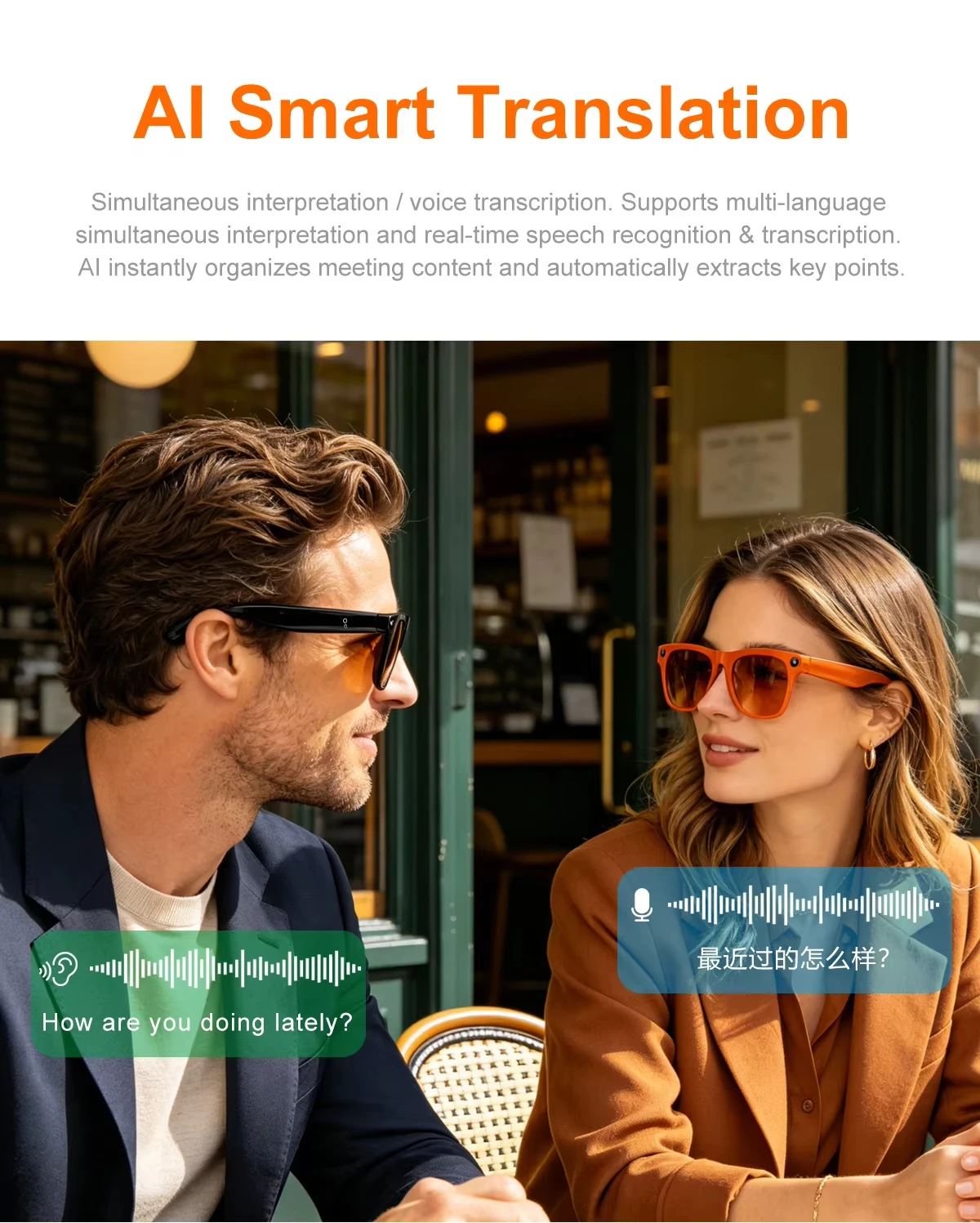 Okulary z inteligentną kamerą  – Smart Glasses Lens recenzja i cena